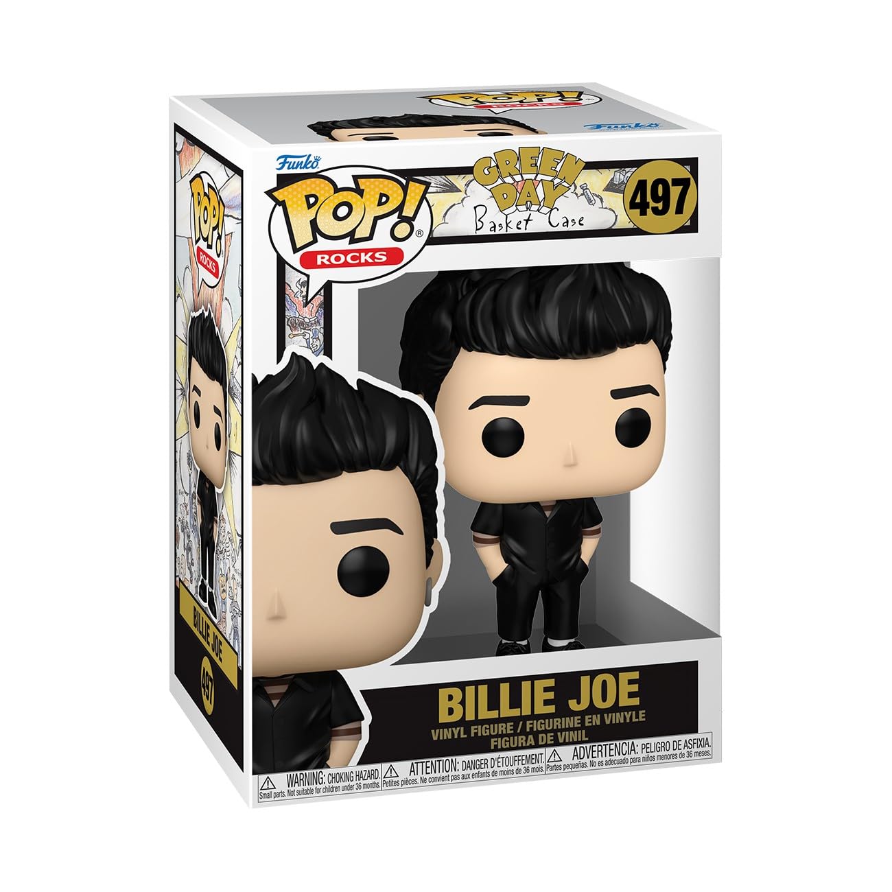 Funko POP! Rocks: Billie Joe Armstrong - Green Day Chibi Figure | Vinyl | Multicolor 1