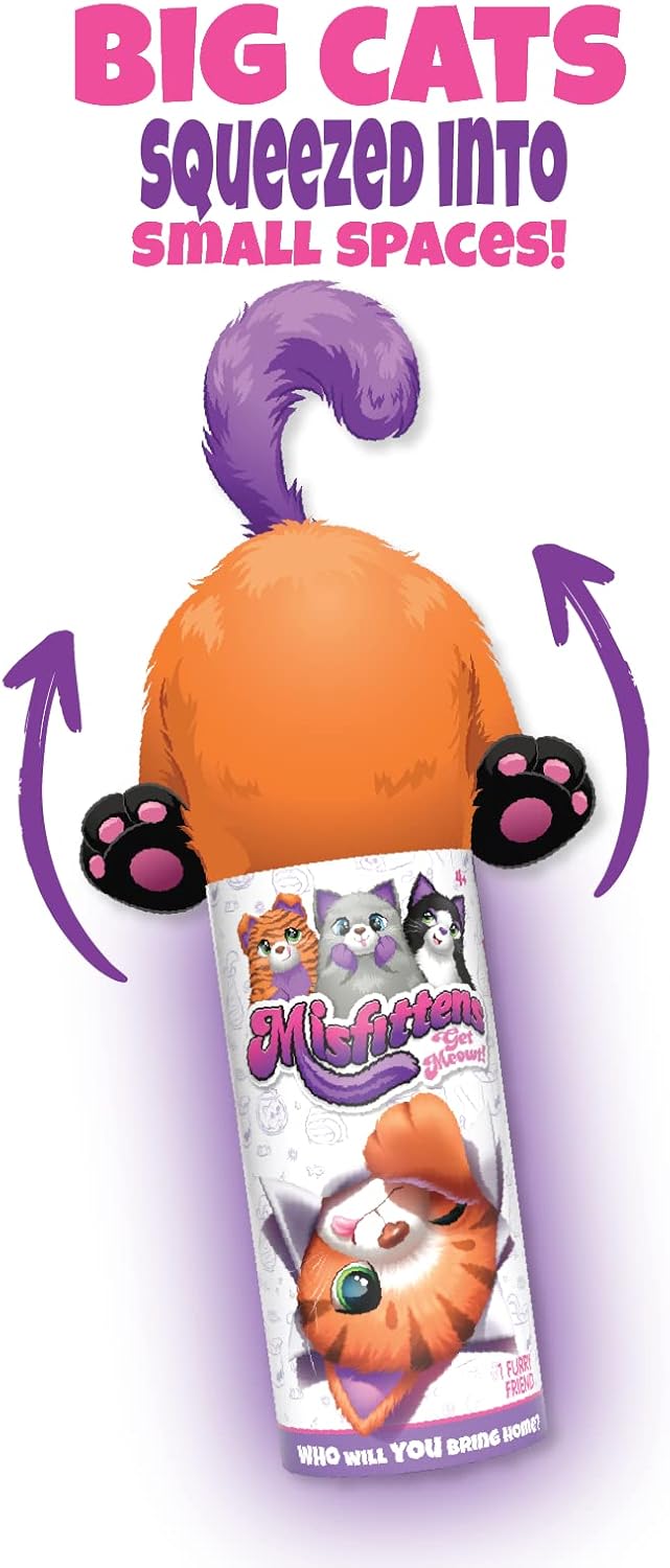 Misfittens Cats Wave 1 - Collectible Surprise Plush Stuffed Animals for Kids 3+ 3