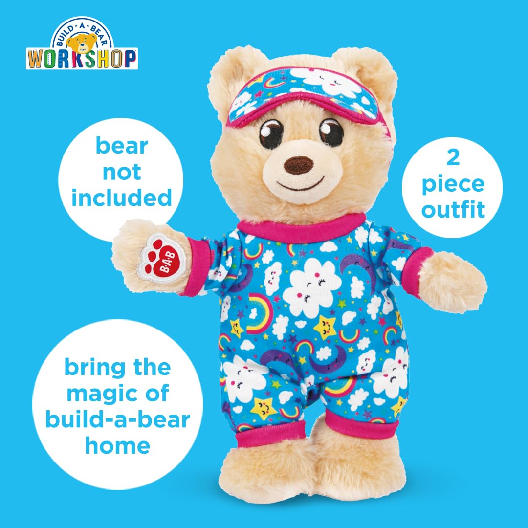 Casdon Build-A-Bear Workshop Night Time Onesie Clothing Pack for Mini Bear 4