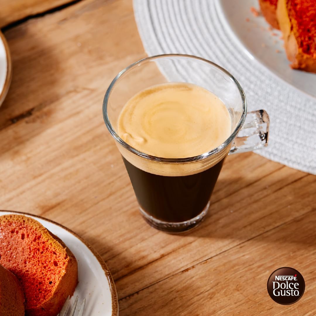 NESCAFE Dolce Gusto Espresso Intenso Coffee Pods - 48 Capsules (3 Boxes of 16) 8