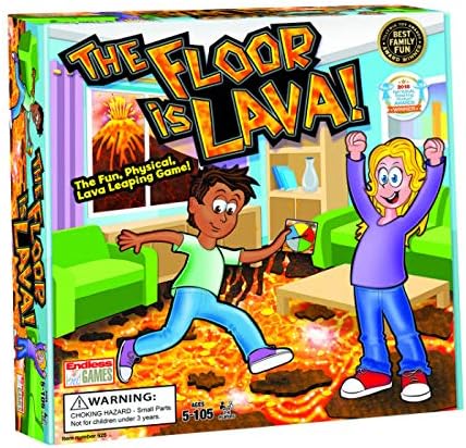Goliath Games Floor is Lava! Interactive Board Game for Kids and Adults