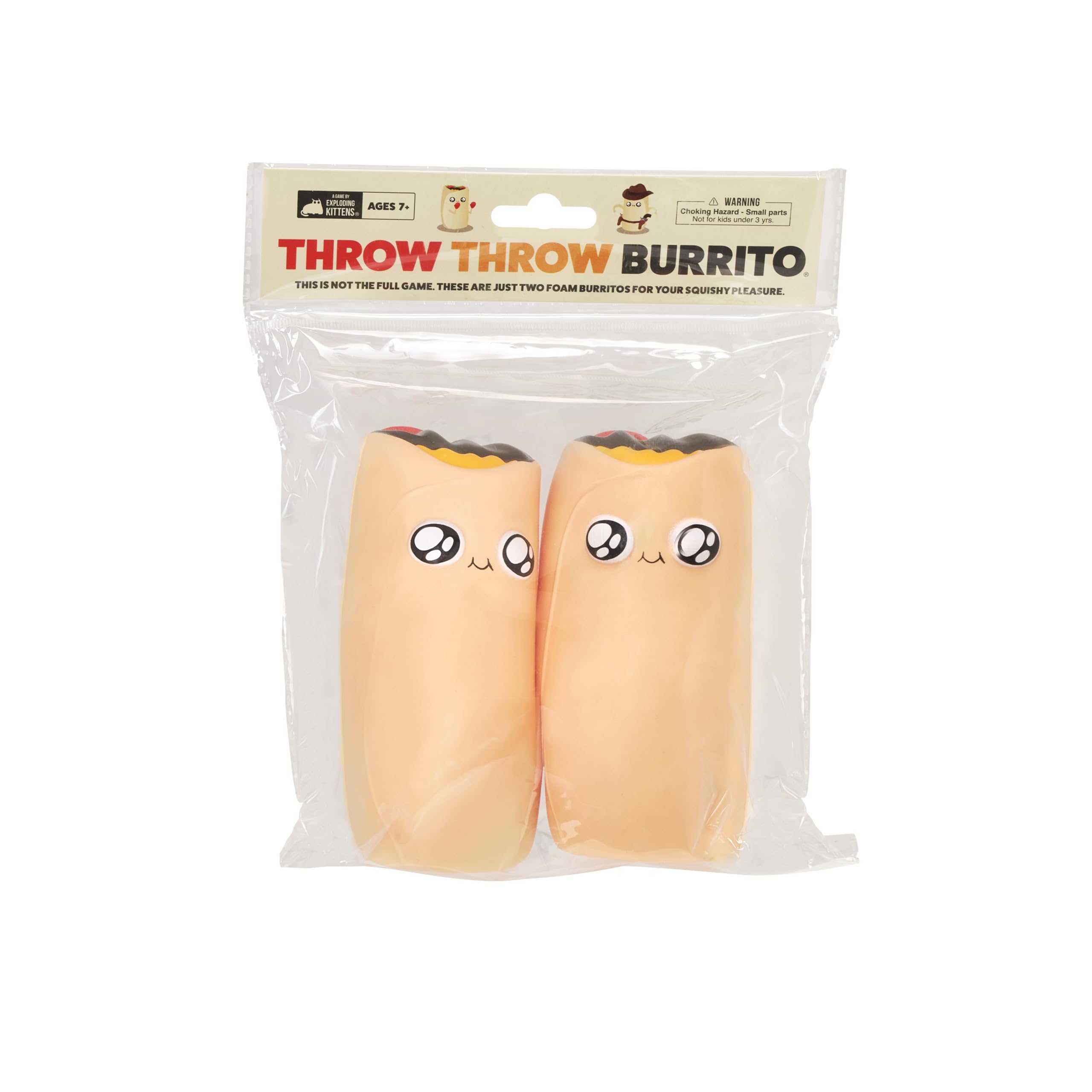 Exploding Kittens Double Burrito Replacement Pack - 2-Pack Accessory for Throw Throw Burrito 1