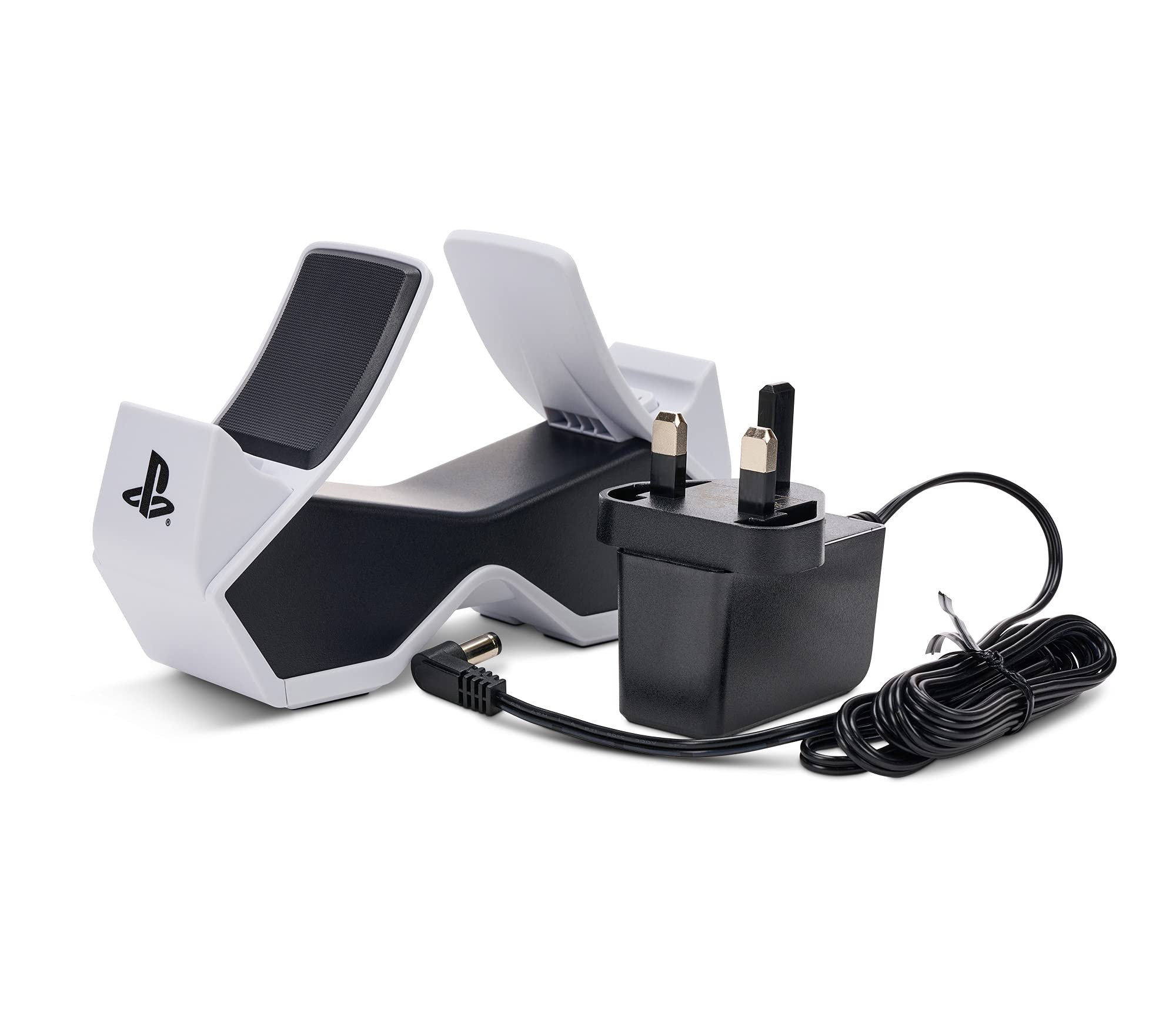 PowerA Twin Charging Station for PS5 DualSense Controllers - Officially Licensed Dual Charger with LED Indicator