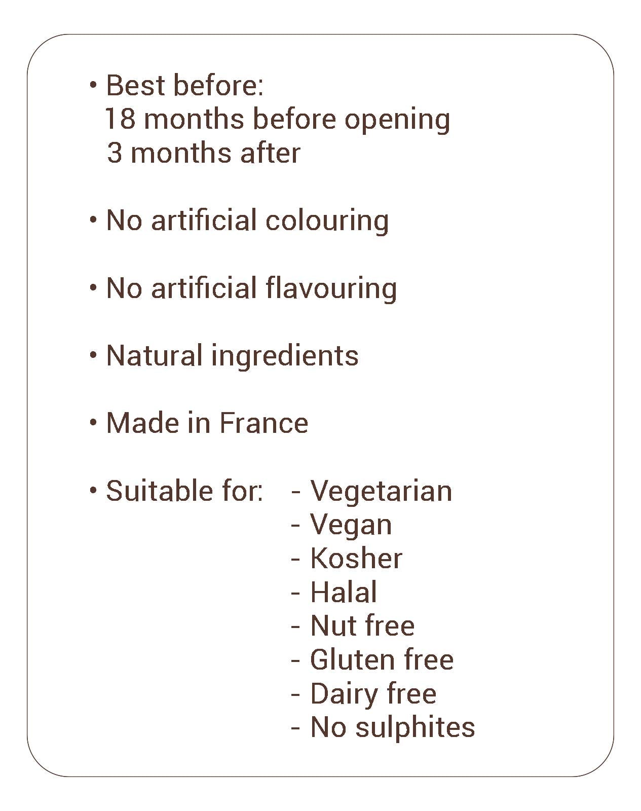 Monin Chocolate Cookie Syrup - Rich Cacao & Buttery Biscuit Flavor | 700ml Glass Bottle 5