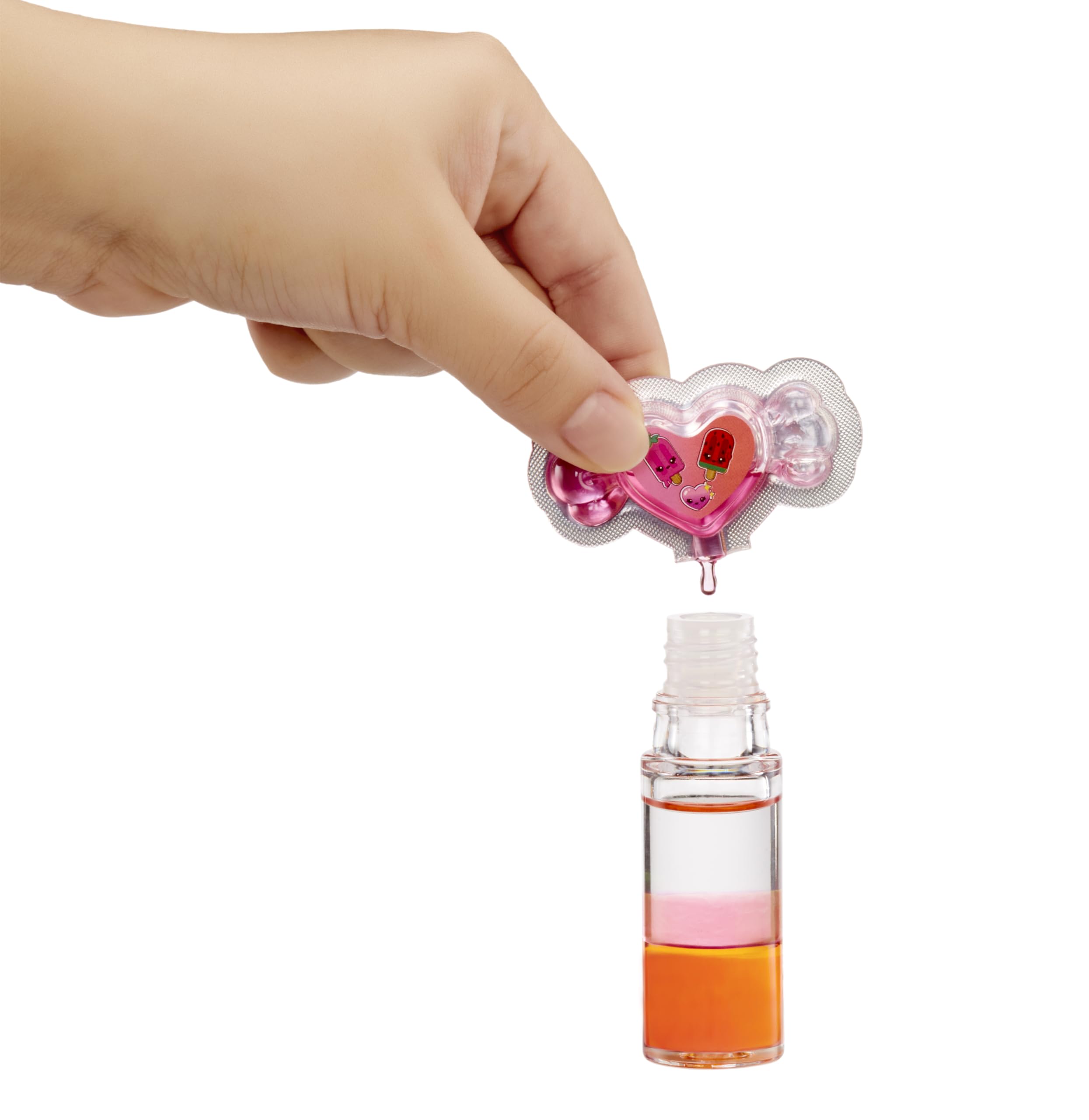 Yummiland Lip Gloss Doll - Mystery Color Change Series, Poppy Melonberry