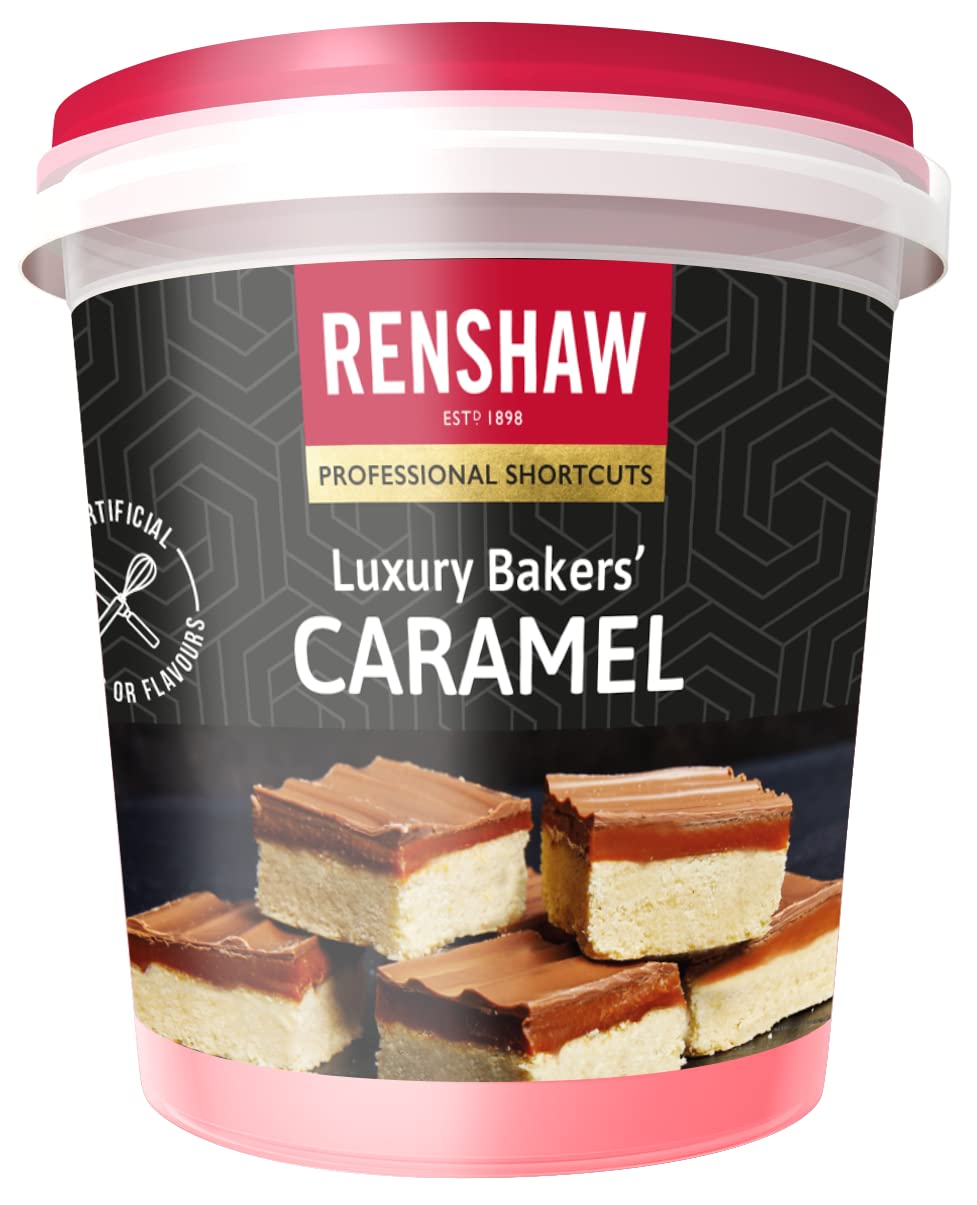 Renshaw Luxury Baker's Caramel - Ready to Use Dessert Topping | 400g Tub