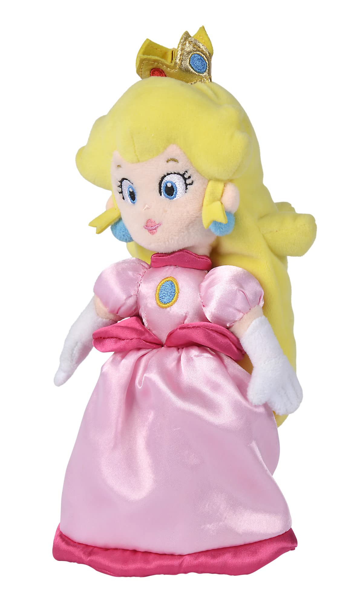 Simba Princess Peach Stuffed Plush Toy - 30CM Soft Toy for Unisex Children
