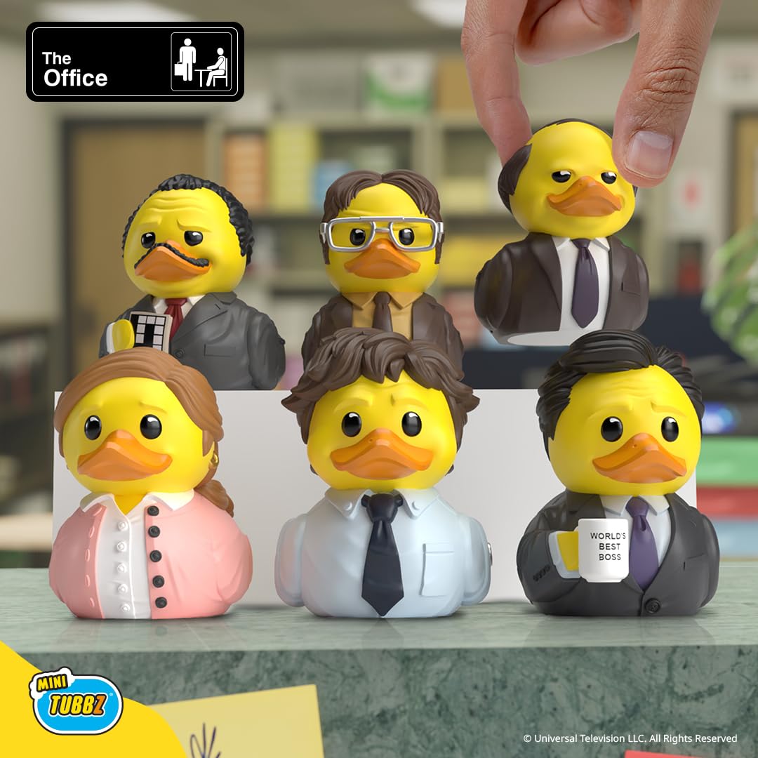 TUBBZ Mini: The Office - Pam Beesly Cosplaying Rubber Duck Vinyl Figure 12