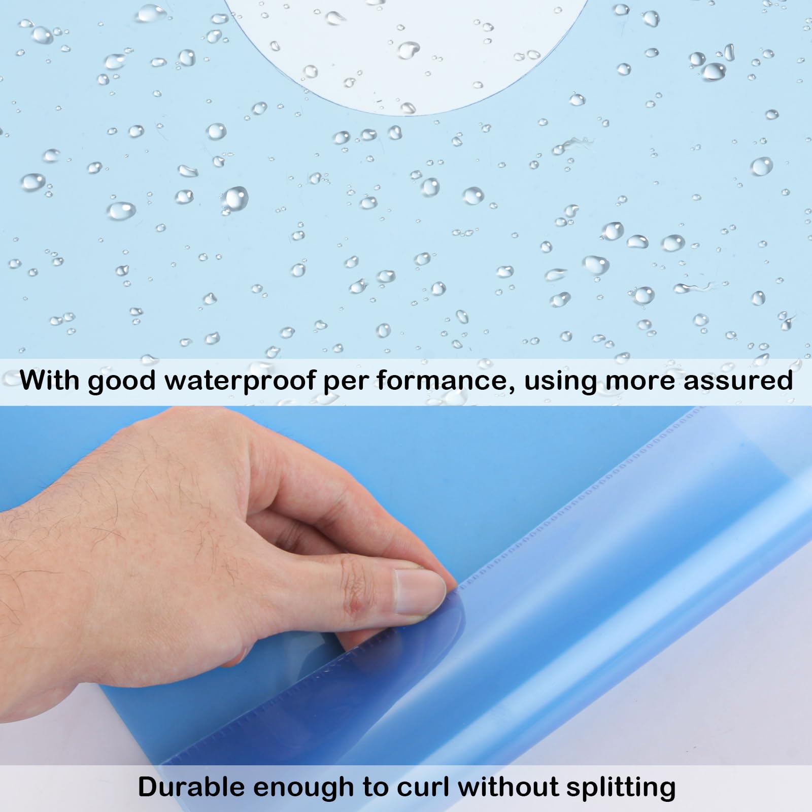 ASelected 50pcs L-Shaped Plastic File Jackets - A4 Size, Assorted Colors, Polypropylene 4