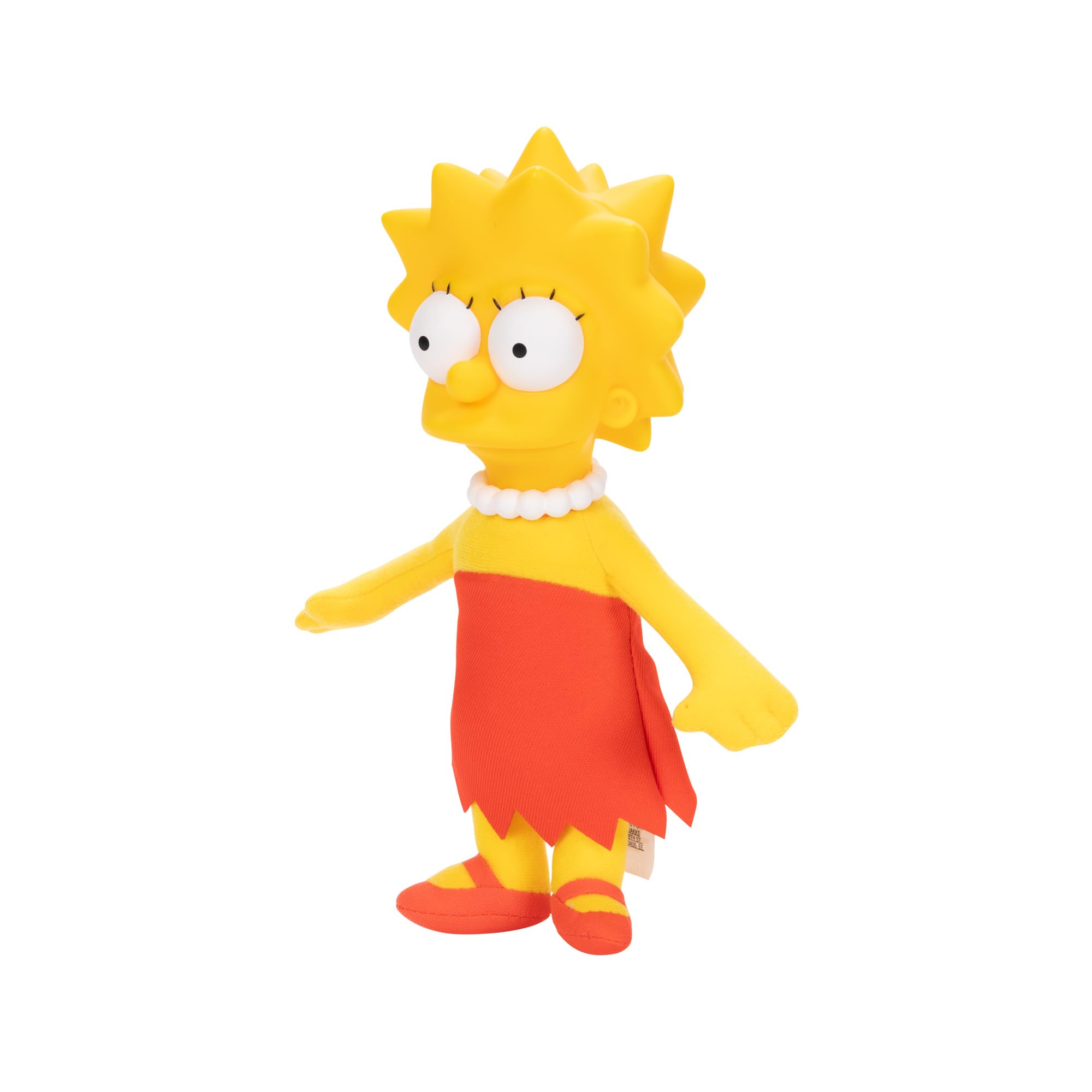 The Simpsons Lisa Plush 20cm - Officially Licensed JAKKS Pacific Soft Doll 6