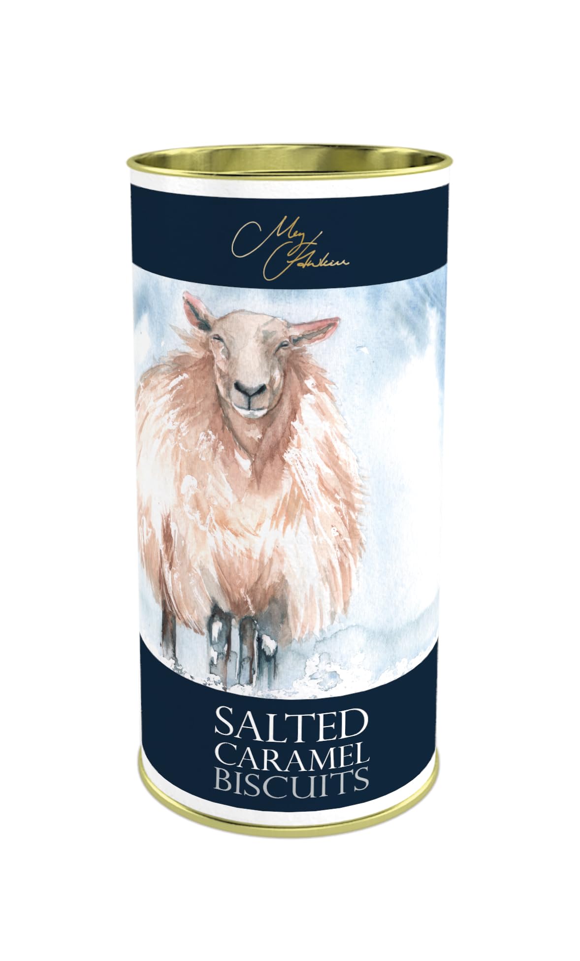 Meg Hawkins - The Winter Sheep, Salted Caramel Biscuits, Sweetly Salted, 160g