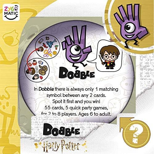 Asmodee Harry Potter Dobble Card Game 9