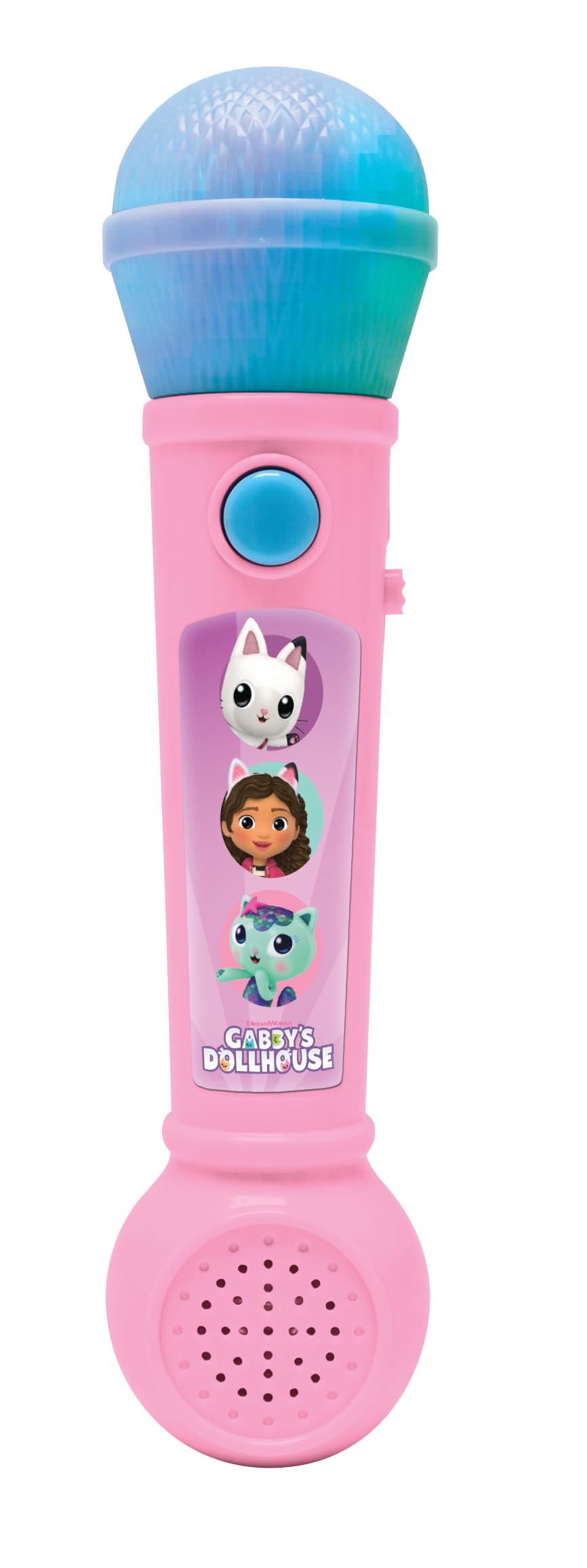 Lexibook Gabby's Dollhouse Lighting Microphone - Musical Toy with Lights & Sounds for Kids 3