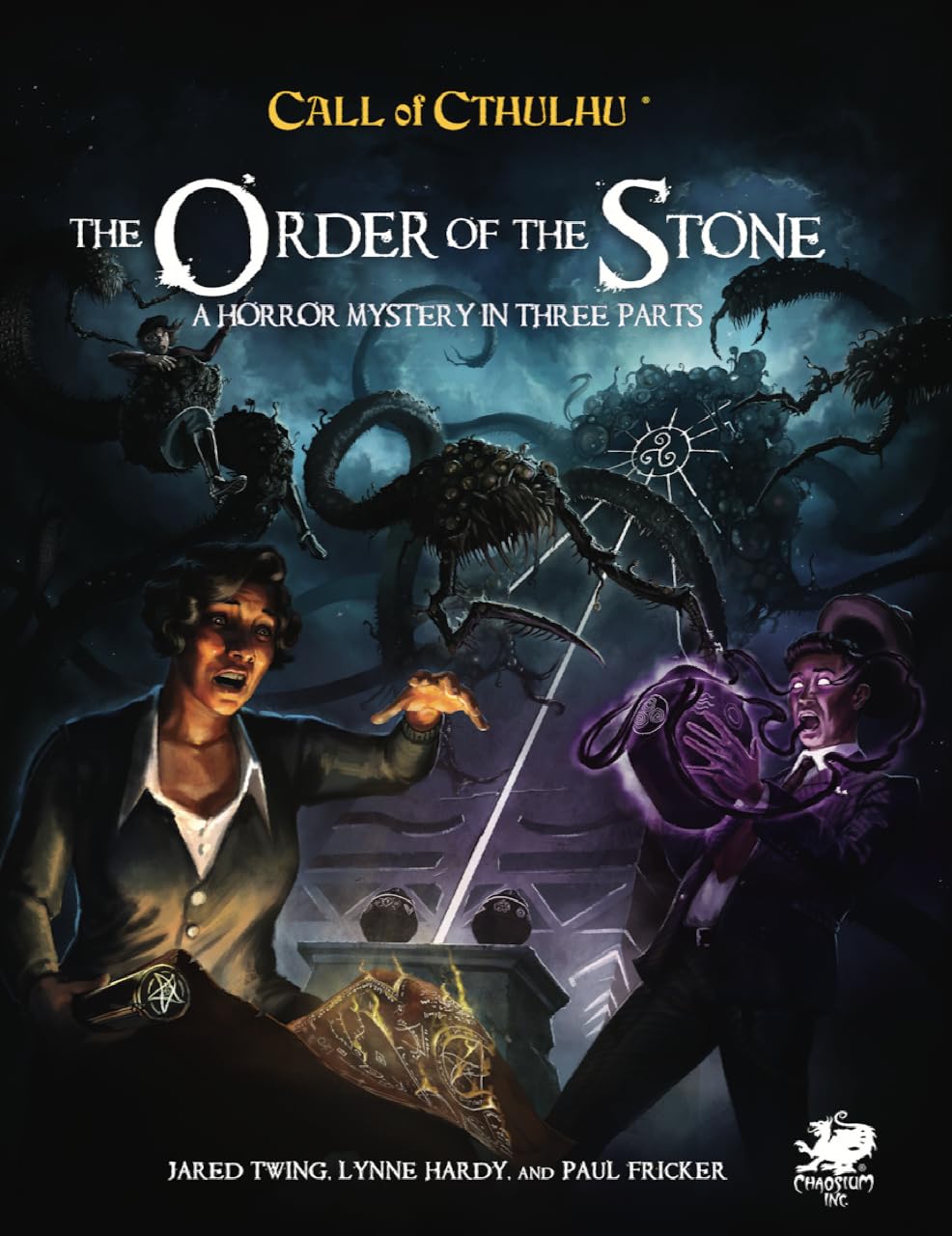 Chaosium Order of the Stone Hardcover RPG Campaign Book | 152 Pages | 1920s Setting