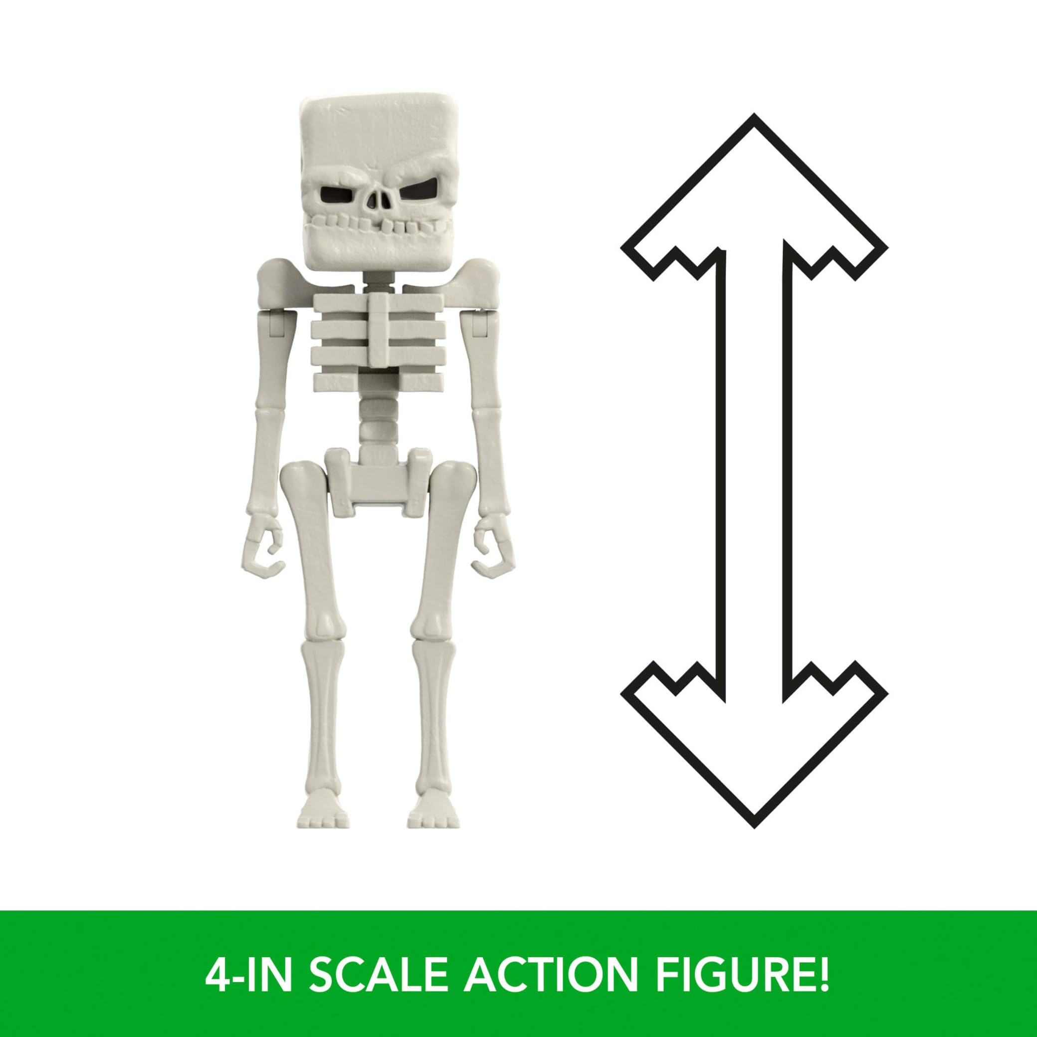 Minecraft Story Set - Overworld Encounters with 4 Action Figures & 3 Accessories