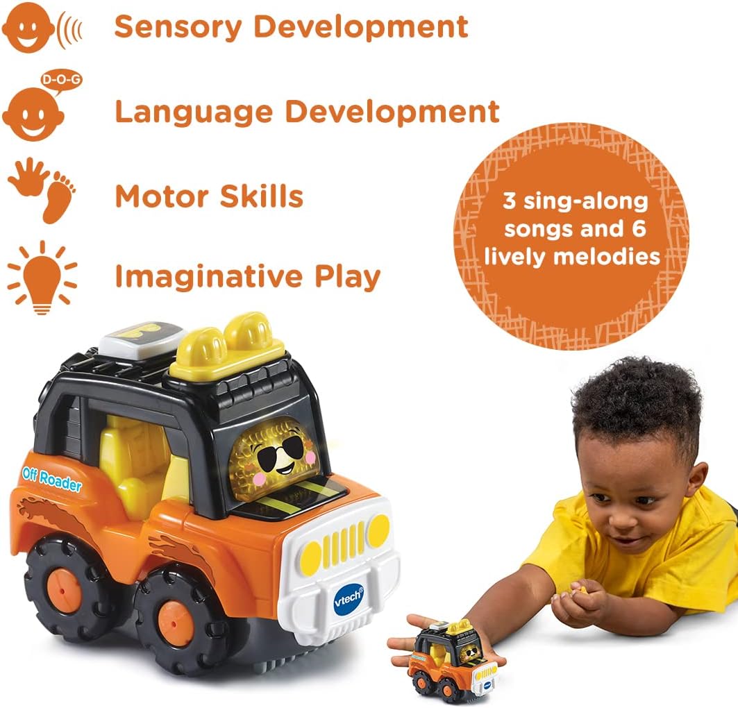 VTech Toot-Toot Drivers Off Roader - Interactive Musical Vehicle Toy for Toddlers 12M+ 3