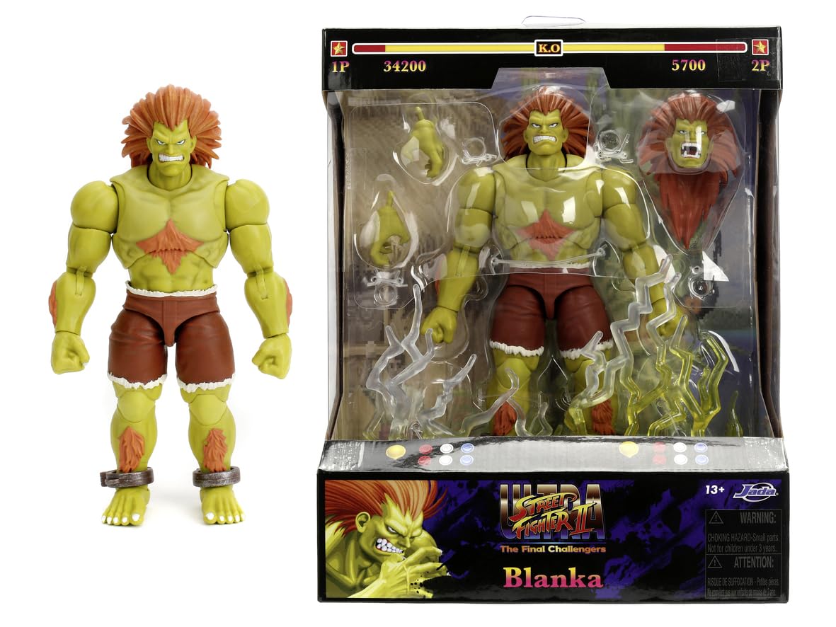 Jada Blanka Street Fighter 6" Deluxe Collector Figure