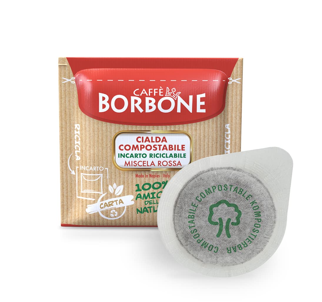 Caffè Borbone Red Coffee Blend - 150 Compostable ESE® Pods (44 mm)