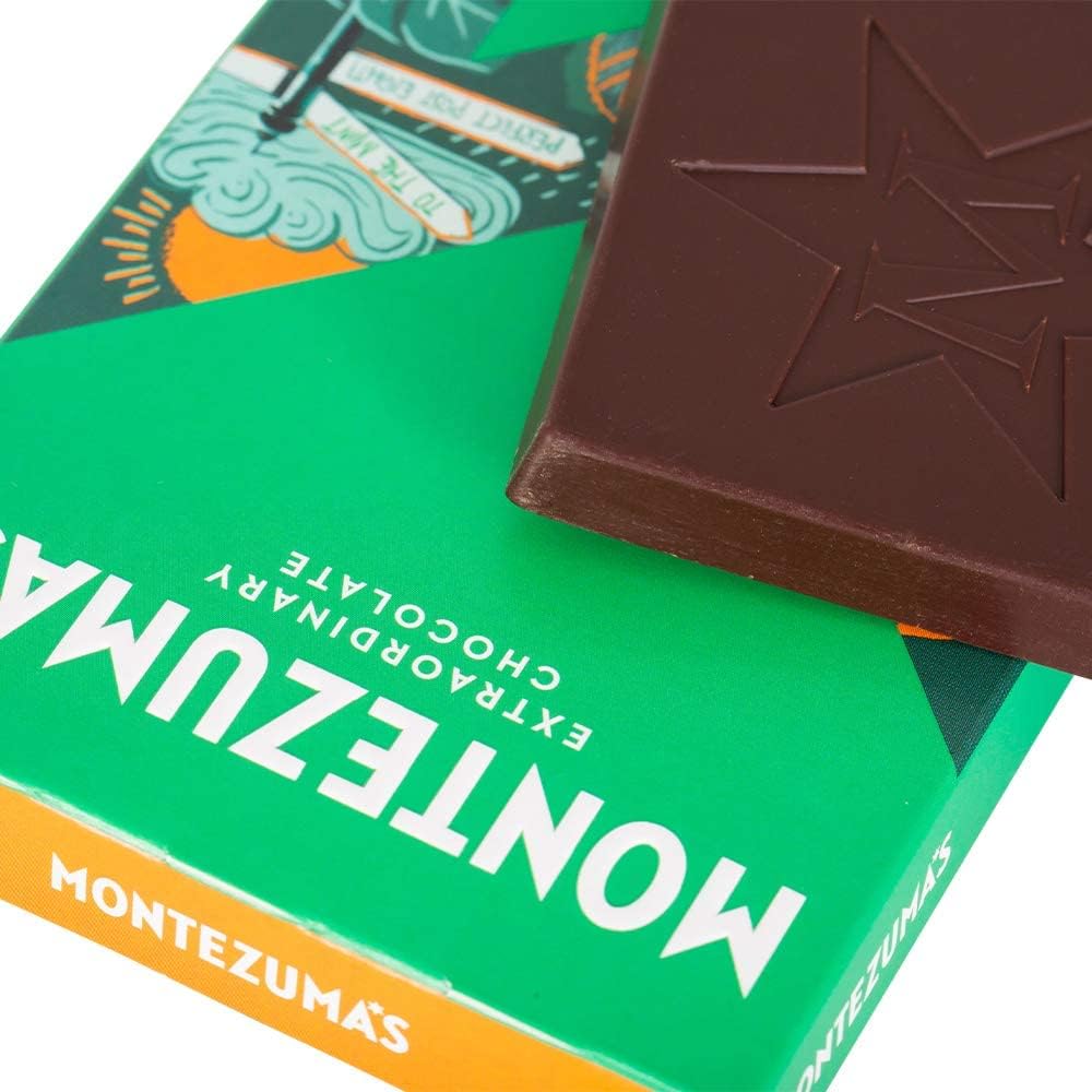 Montezuma - Royal Mint 74% Kakao Zartbitterschokoladentafel, Bio Vegan Glutenfrei 90g 5