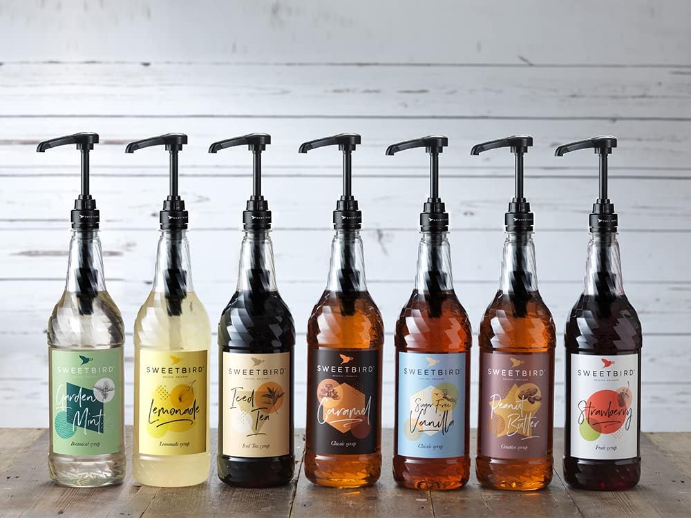Sweetbird Sirup-Portionspumpe für 1-Liter-Flaschen (1 Pumpe) 3