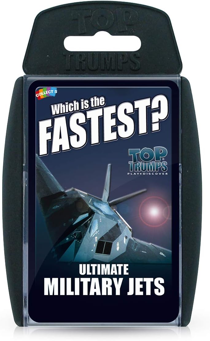 Top Trumps Ultimate Military Jets Card Game