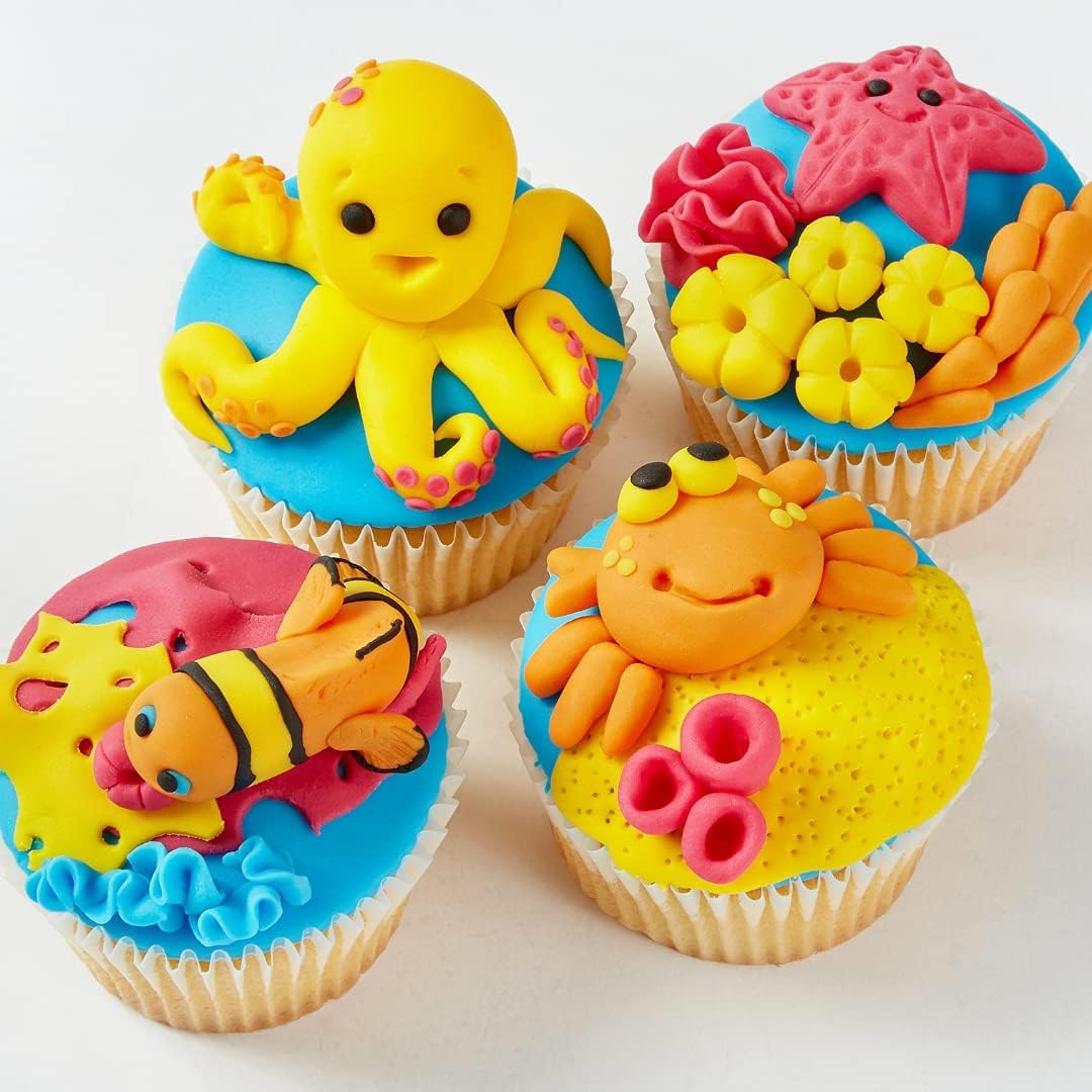 Renshaw - Neon Colours Just Roll With It Fondant Icing Multipack 2