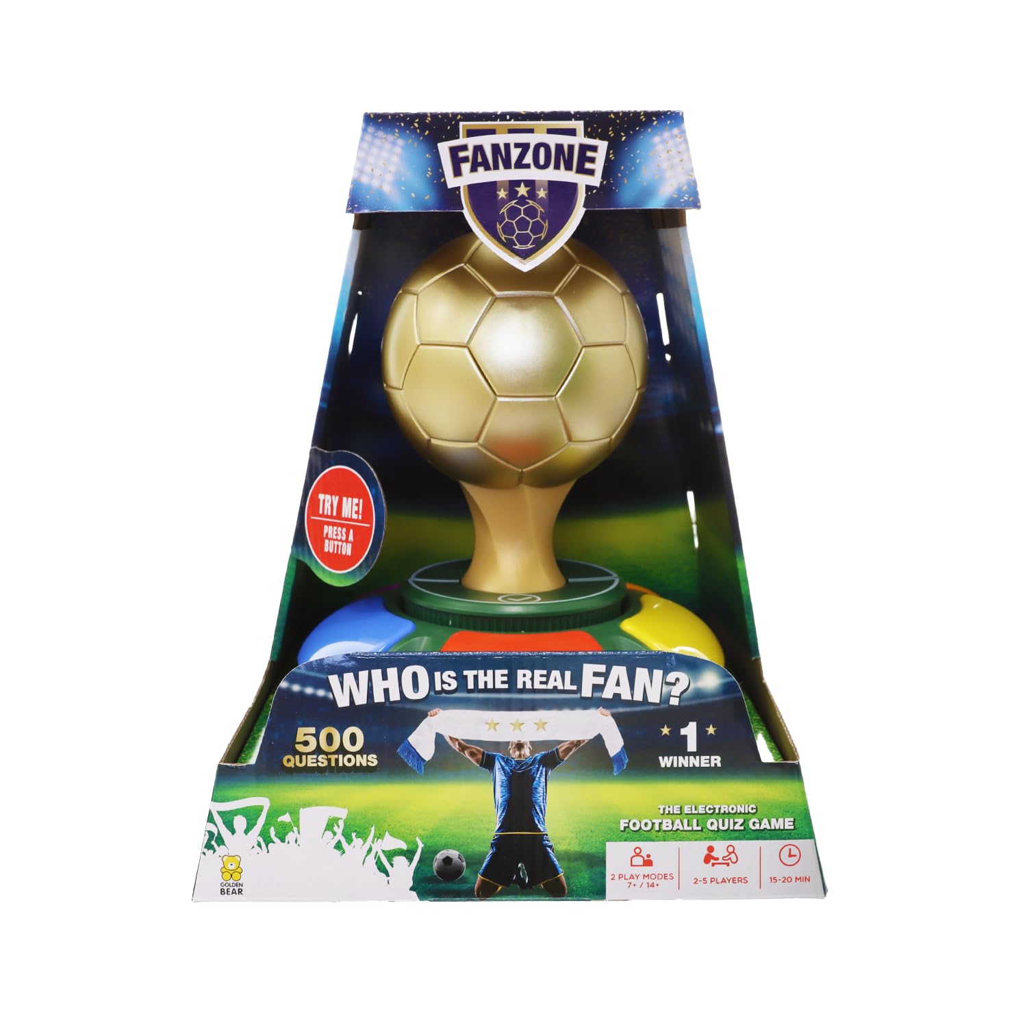 Fanzone Football Trivia Board Game with 500 Questions 4
