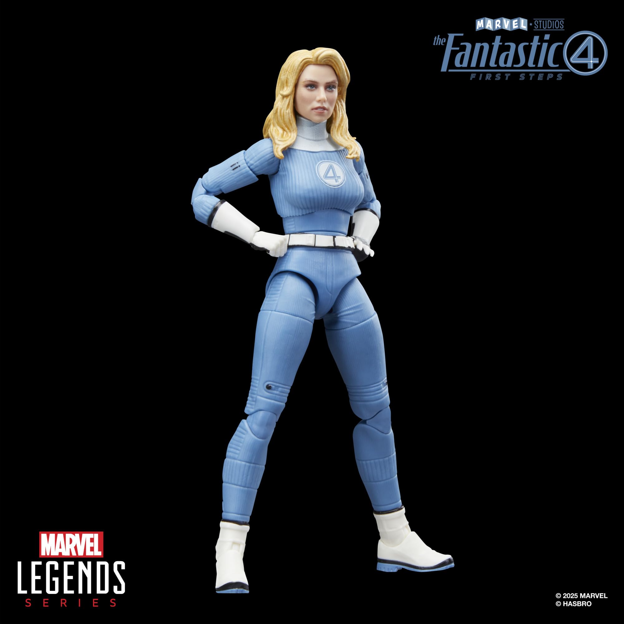 Marvel Legends Invisible Woman Action Figure - 6-Inch Scale with Accessories, Ages 4+