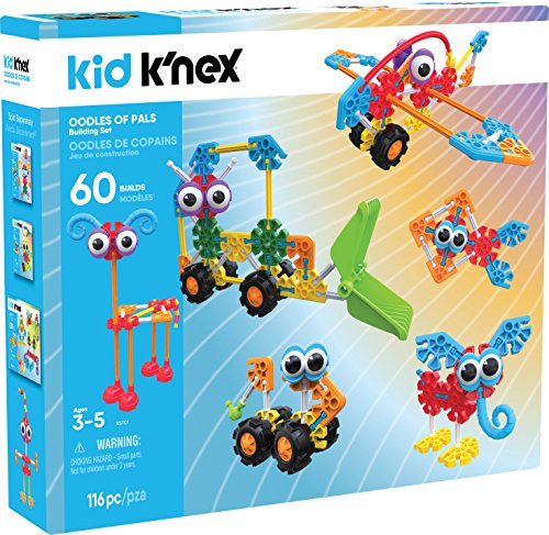Kid K"NEX Oodles of Pals Building Set - 116 Pieces for Ages 3+ 8
