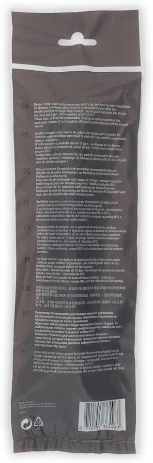 Brabantia – Biomülleimer-Beutel, 10 l (Code K, 10er-Pack) 5
