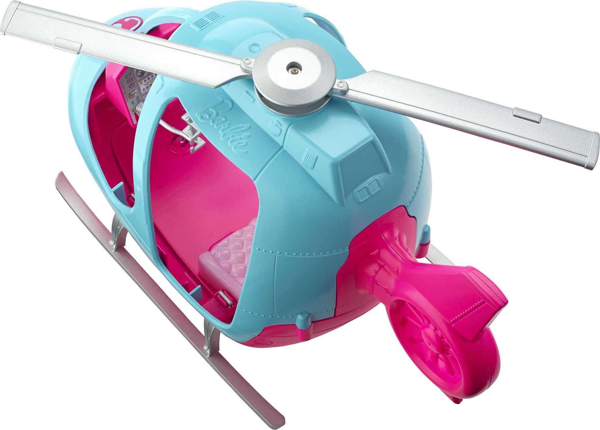 Barbie Helicopter - Spinning Rotor Vehicle for Imaginative Play (Ages 3-8)