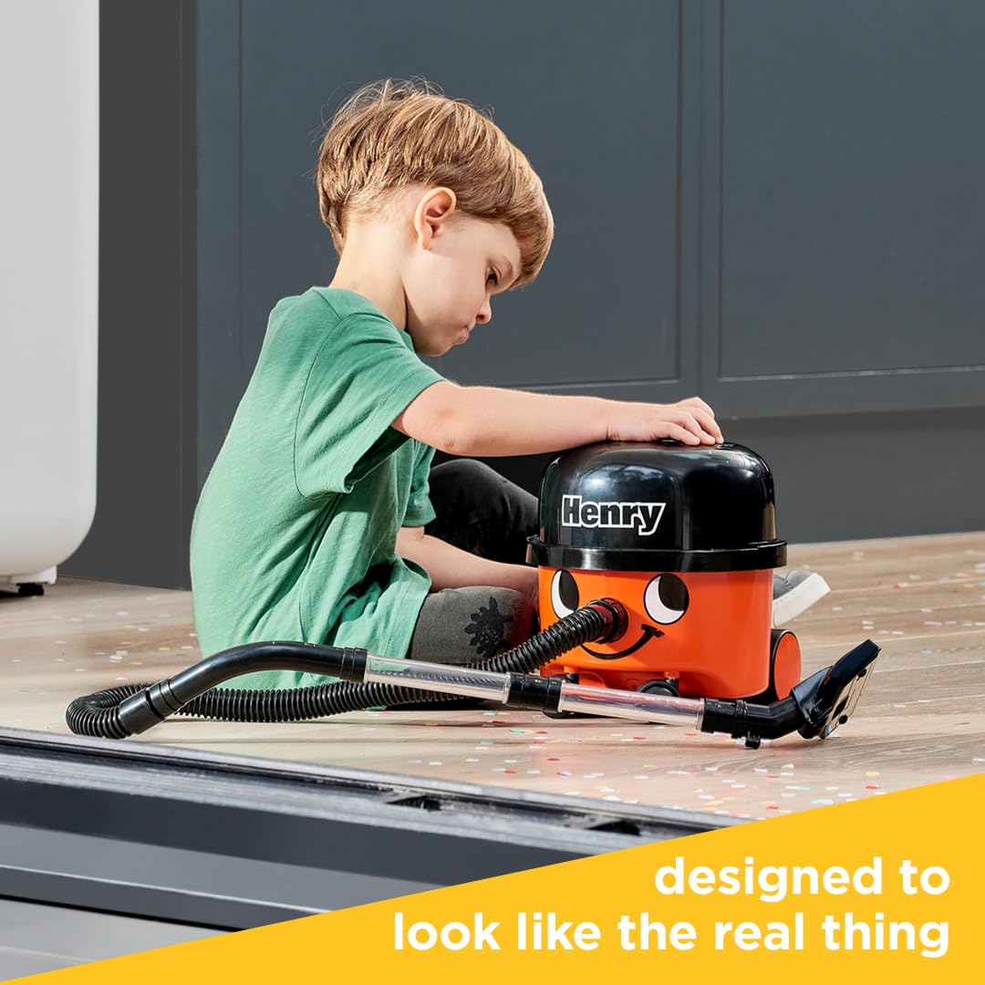 Casdon Henry Staubsauger-Spielzeug – echte Saugkraft für Kinder ab 3 Jahren 4