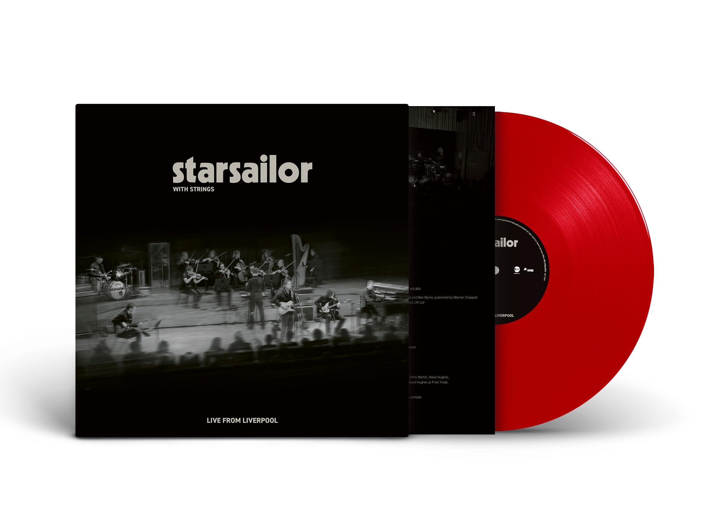 Starsailor – Starsailor with Strings: Live aus Liverpool (limitiertes recyceltes rotes Vinyl)