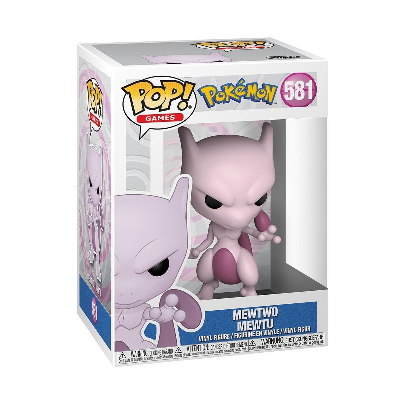 Funko Pop! Games: Pokémon - Mewtwo Vinyl Figure (63254)