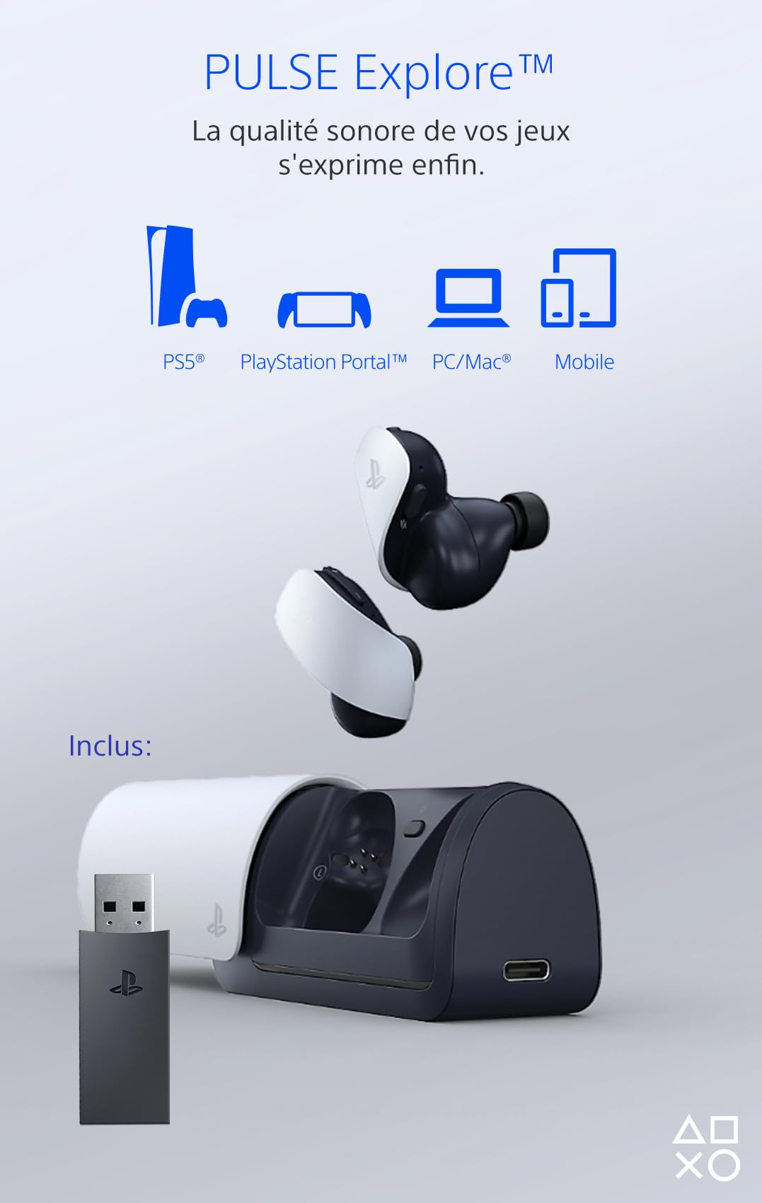 PULSE Explore Wireless Earbuds for PS5 - PlayStation Link & Planar Magnetic Drivers 8