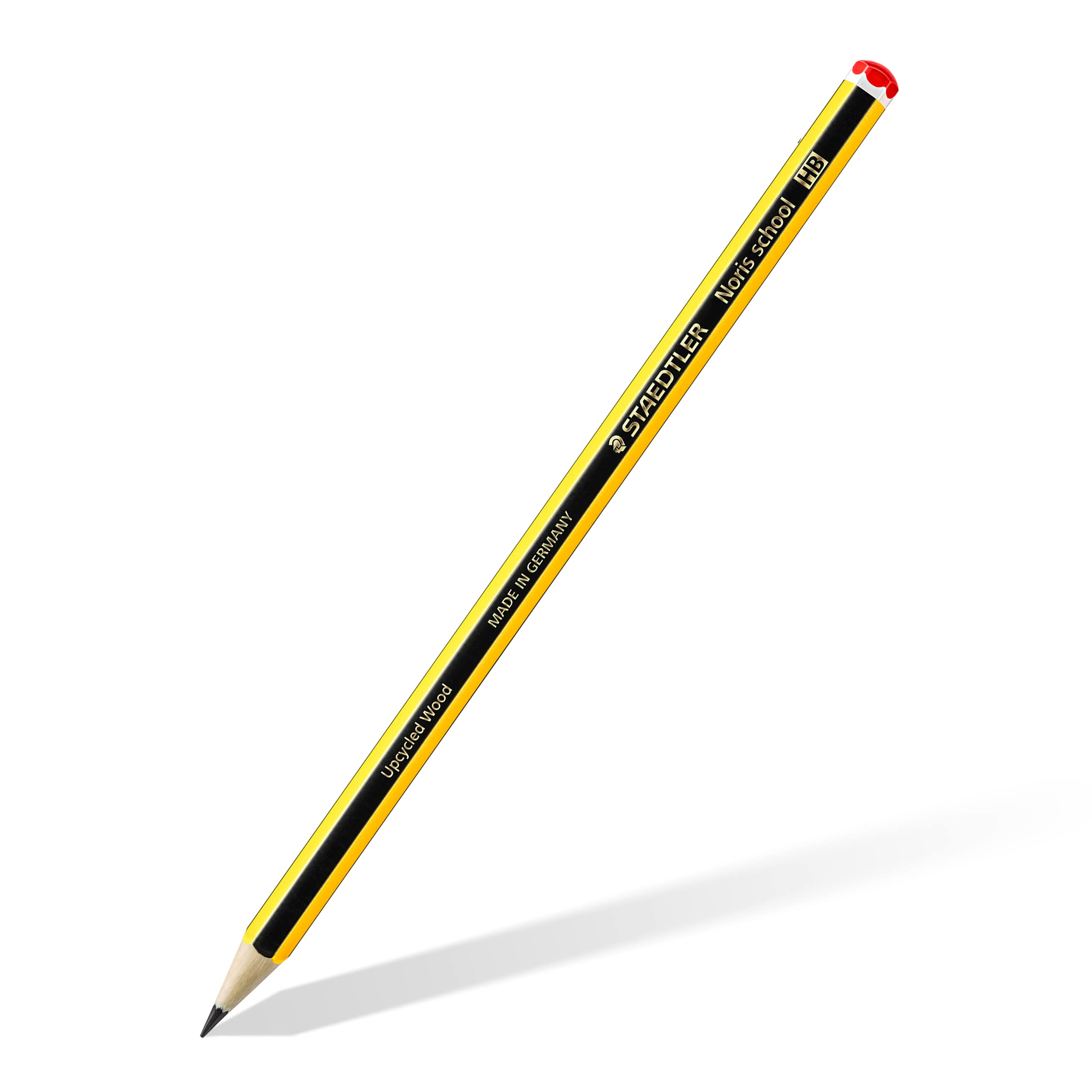 STAEDTLER Noris School Graphite Pencils 121-SBK10 - HB Hardness, Break-Resistant | Pack of 10