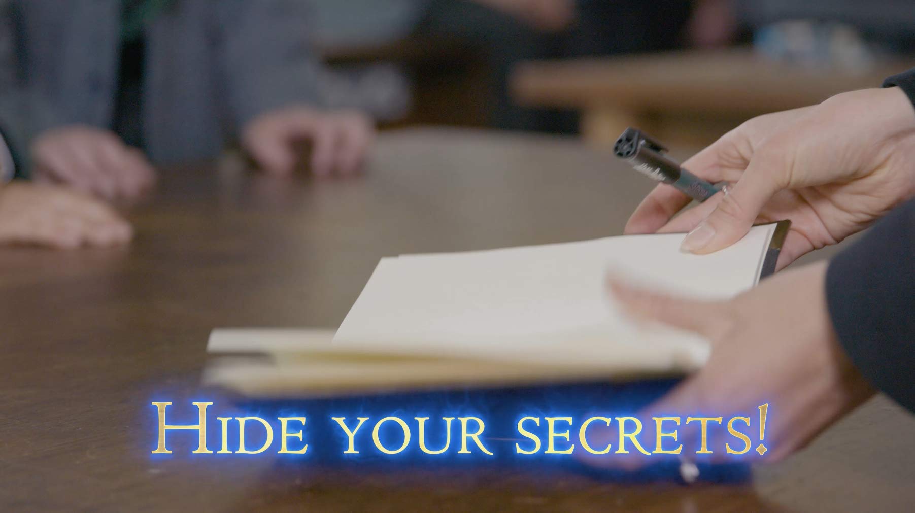 WOW! STUFF - Tom Riddle's Secret Diary with Slytherin Invisible Ink Pen & UV Light-Up Wand 5