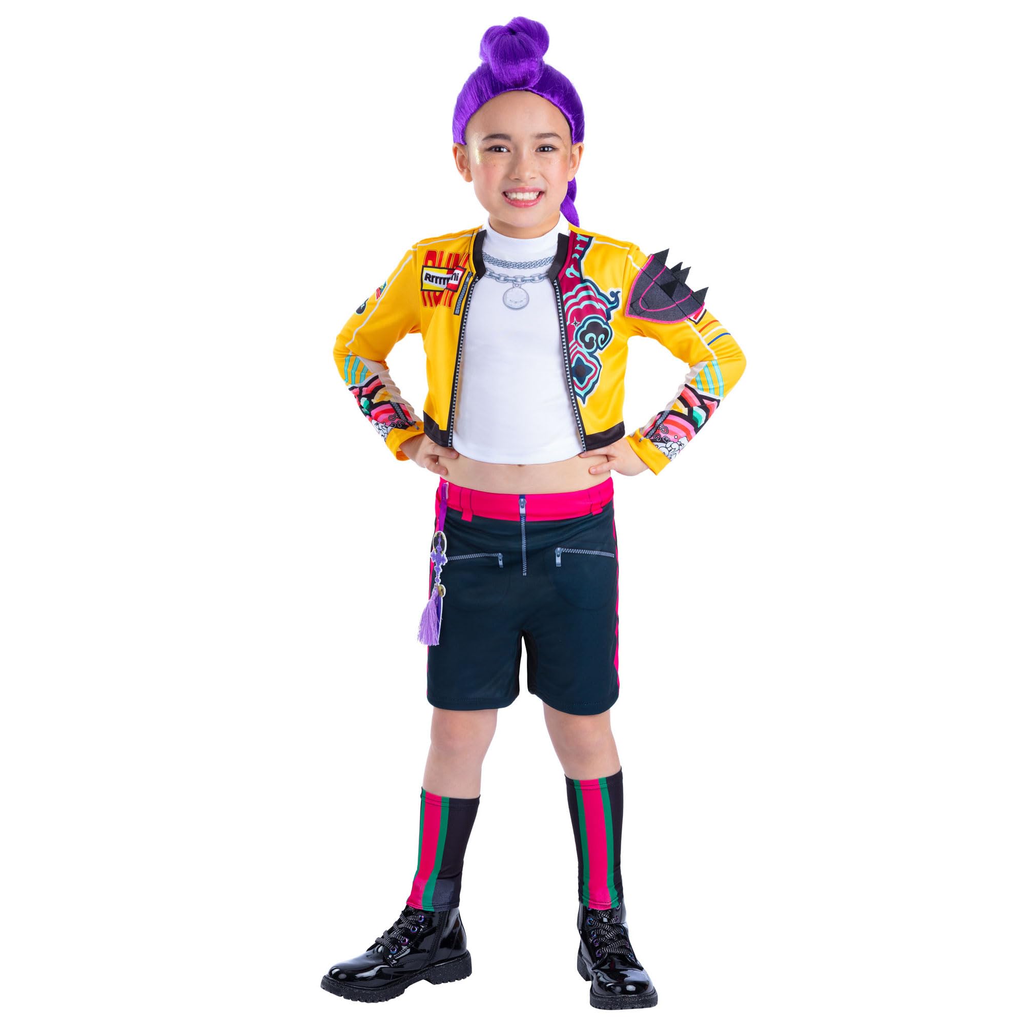 Rubies Official K-Pop Demon Hunters Rumi Child Costume - Size 6 Years | Polyester