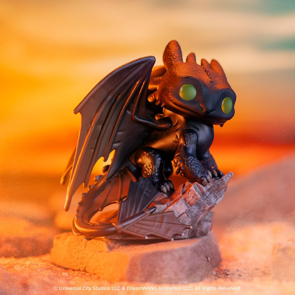 Funko Pop! Deluxe - How to Train Your Dragon Live Action - Toothless Vinyl Figure
