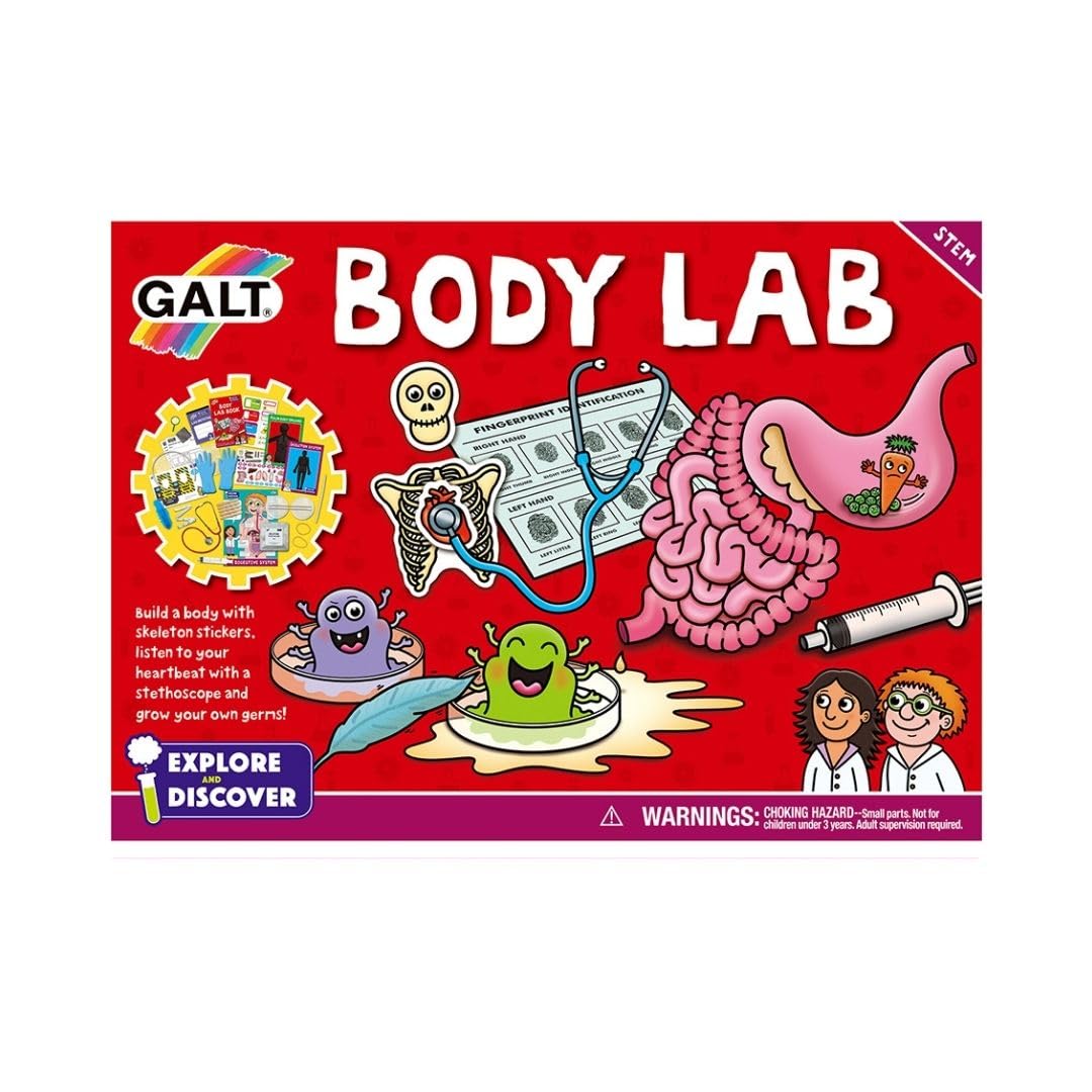 Galt Toys Body Lab - Biology Science Kit for Kids Ages 6-12 9