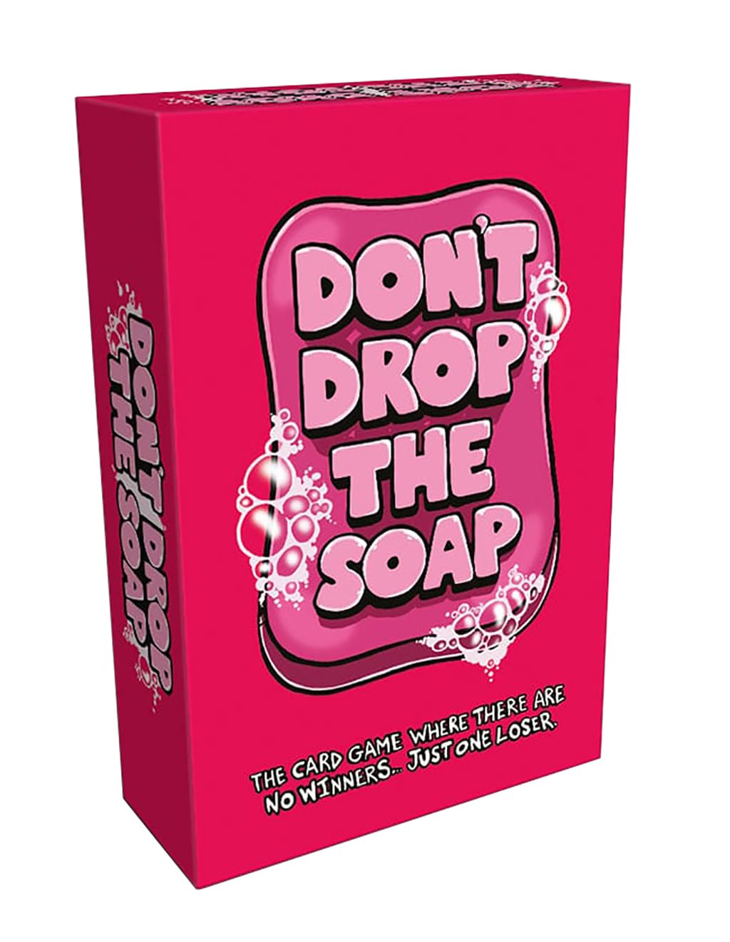 Kartenspiel „Don't Drop the Soap“ – Partyspiel mit schwarzem Humor für Erwachsene