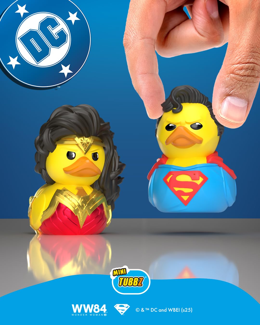TUBBZ Mini: DC Comics - Superman Cosplaying Rubber Duck Vinyl Figure 12