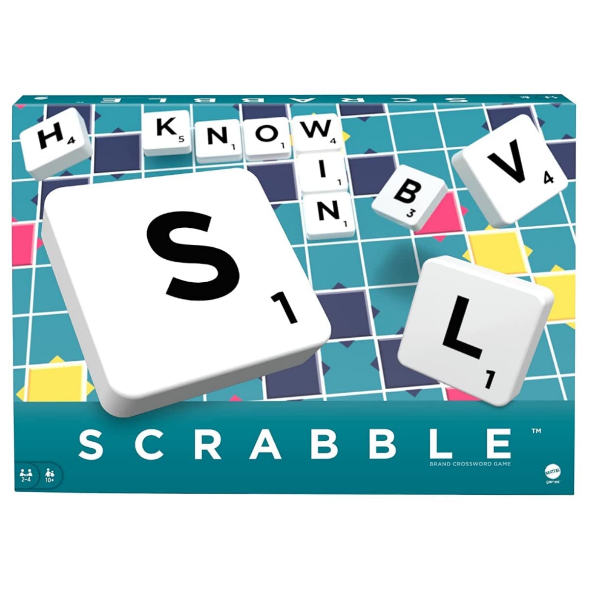Scrabble Türkçe Original Board Game - Turkish Language | 6 Players | Cardboard
