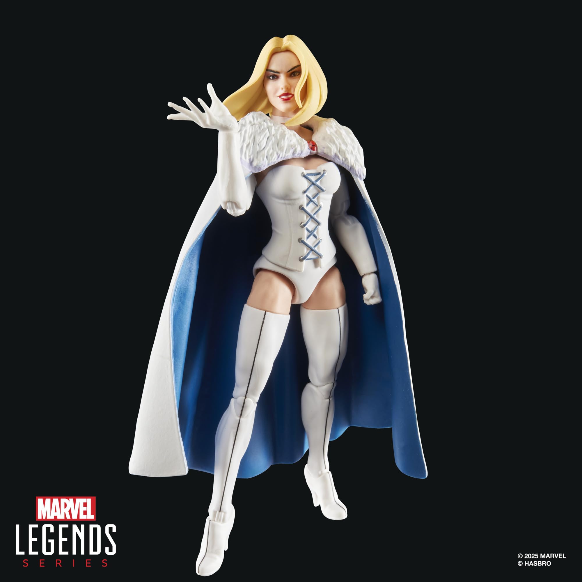 Marvel Legends Series Emma Frost Action Figure - 6-Inch X-Men '97 Collectible with Articulation & Accessories 4