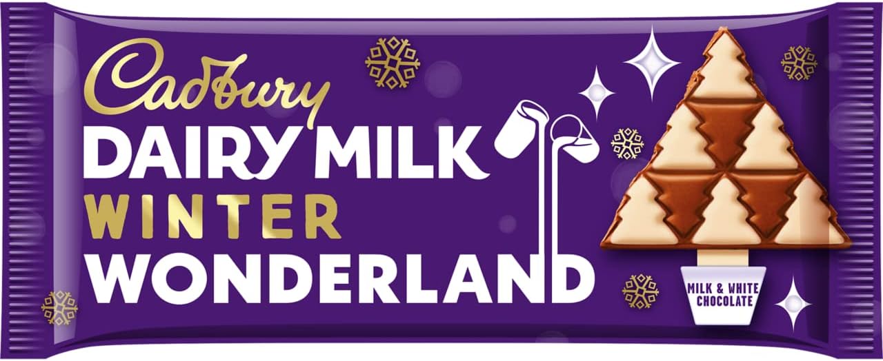 Cadbury Dairy Milk Winter Wonderland Schokoriegel – 100 g 4