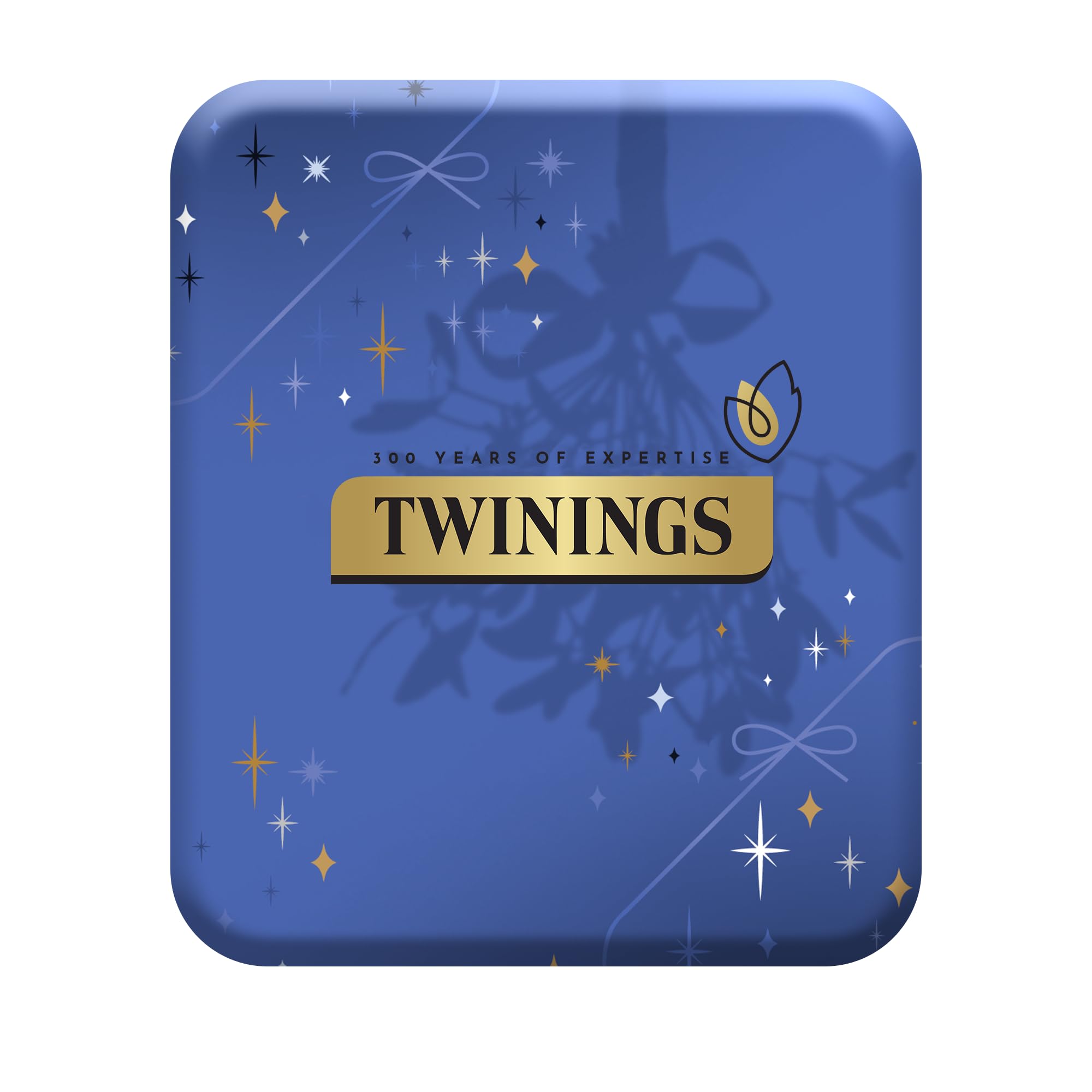 Twinings Festive Limited Edition Pocket Tea Tin with Superblends Sleep & Glow