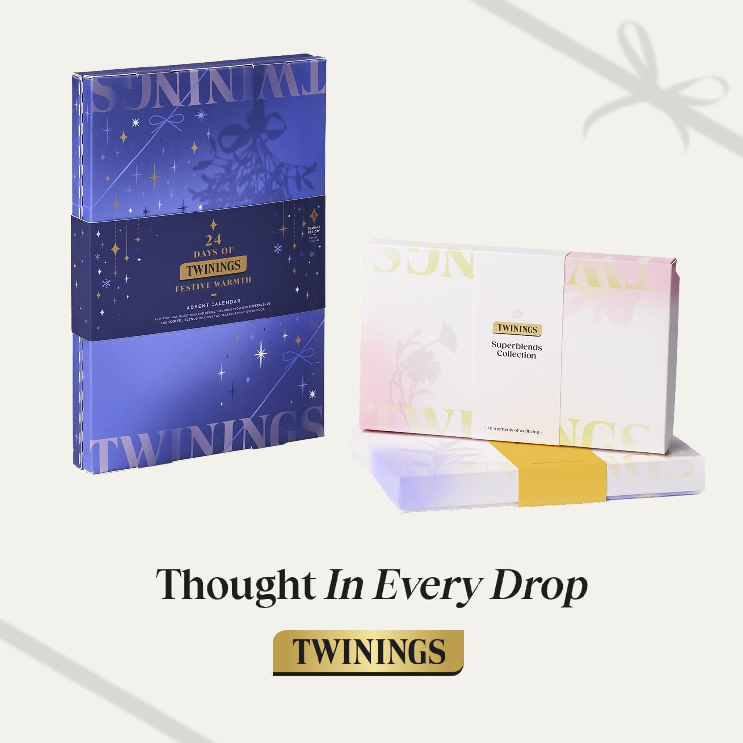 Twinings 24 Days of Festive Warmth Advent Calendar 2024 - Premium Tea Selection