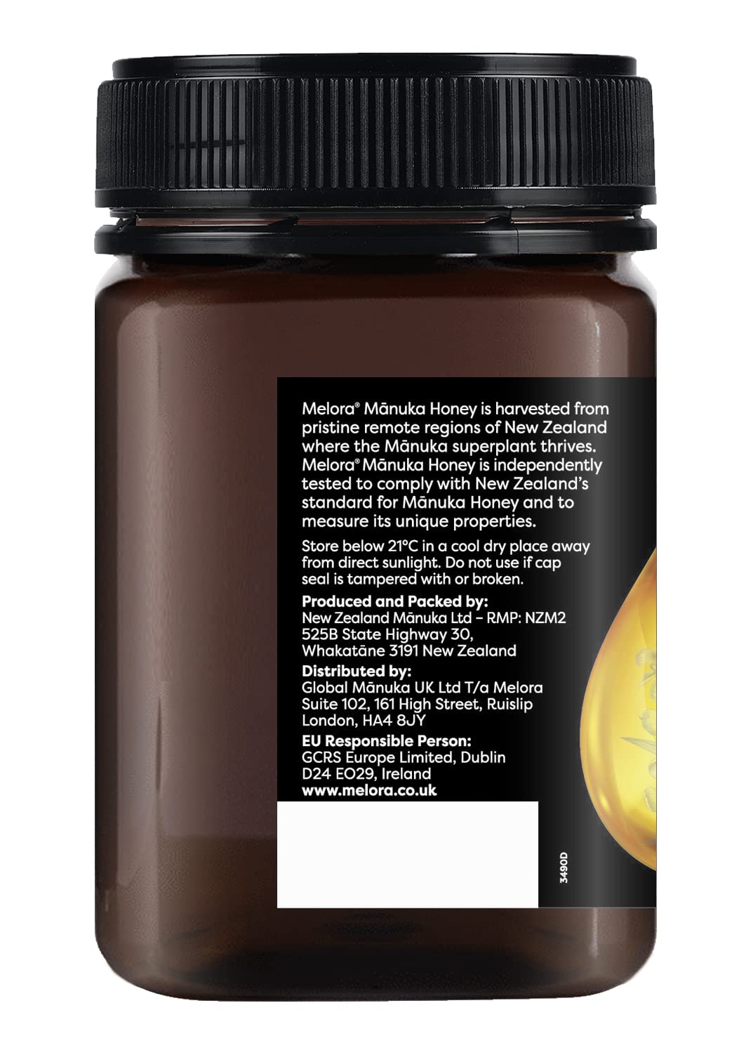 Melora Genuine Manuka Honey - 100 MGO, 500g - 5+ UMF | Pure & Traceable New Zealand Honey 7