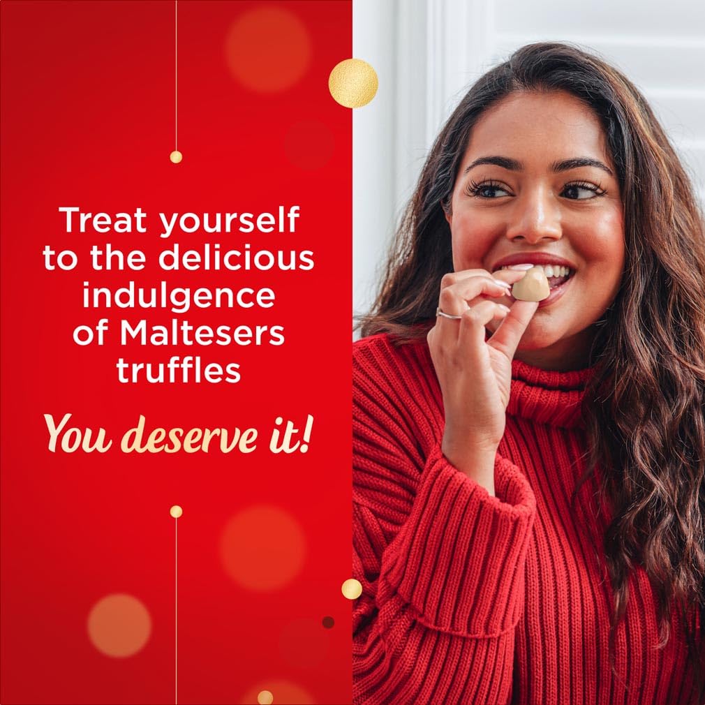 Maltesers White Chocolate Truffles Gift Box, 200g 5