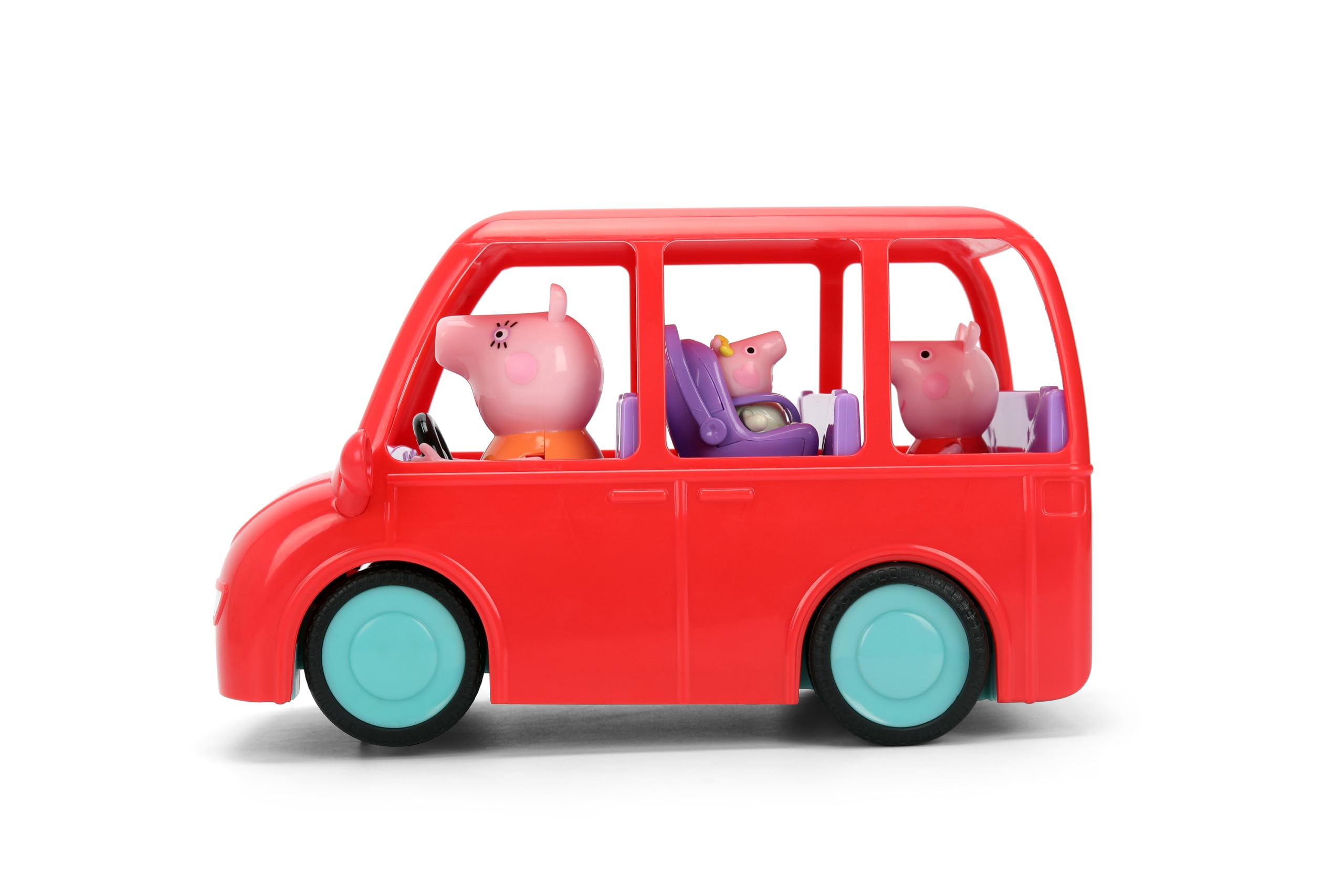 Jada Peppa Pig Family Car R/C - Duck-Shaped Remote Control Vehicle for Preschoolers 7